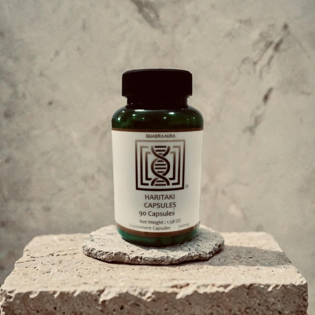 QUADRAAURA Haritaki, 90 Capsules