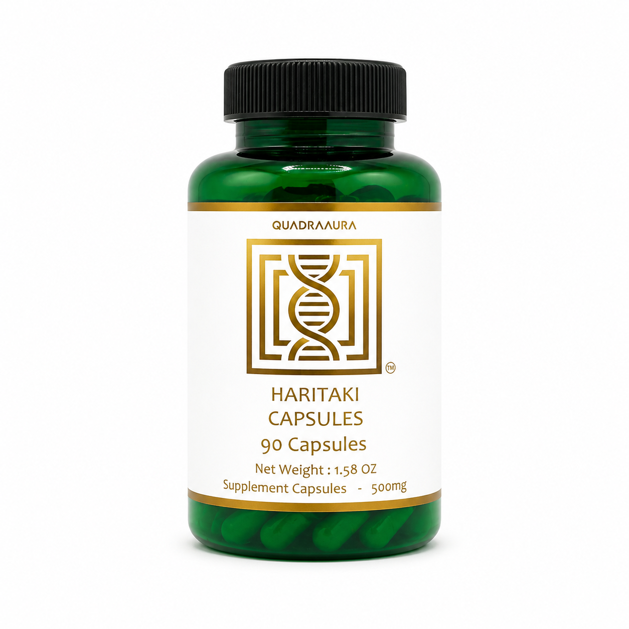 QUADRAAURA Haritaki, 90 Capsules