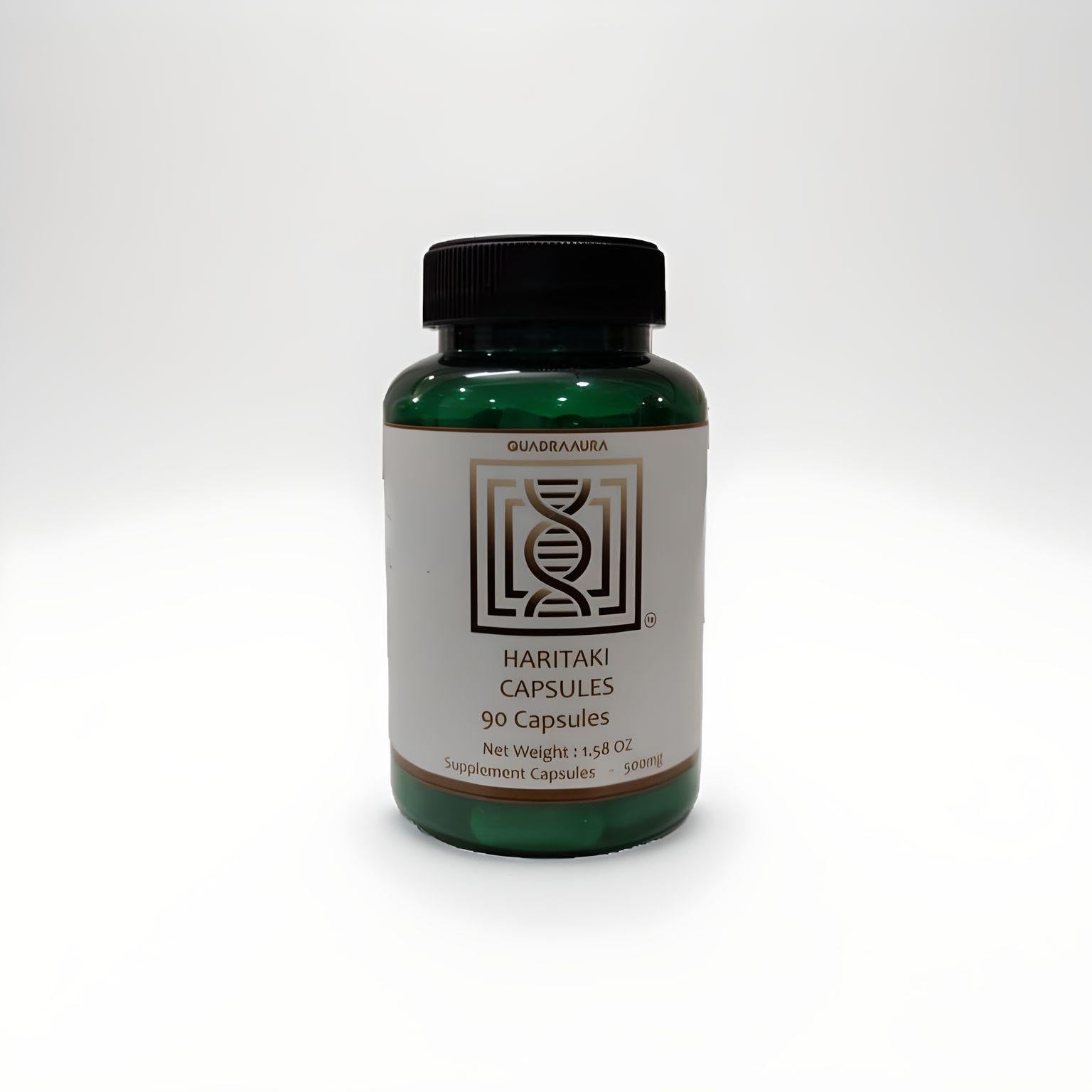 QUADRAAURA Haritaki, 90 Capsules